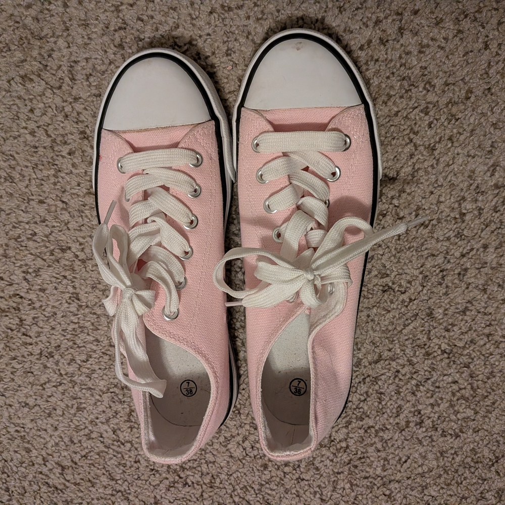 Converse Light Pink Canvas Women's Sneakers